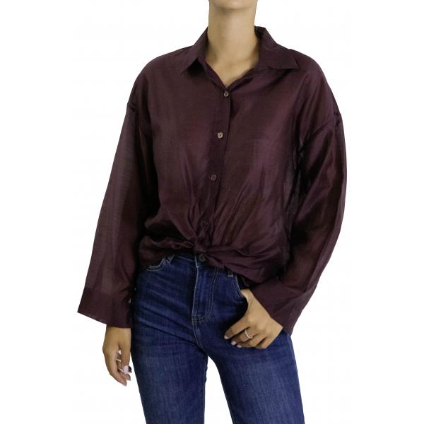 Camicia tinta unita 